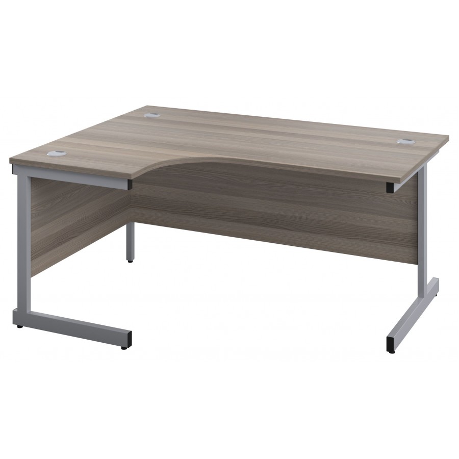 Olton Single Cantilever Corner Office Desk